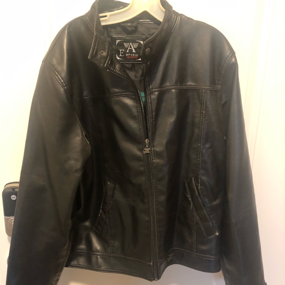 Emporio Armani Leather Jacket